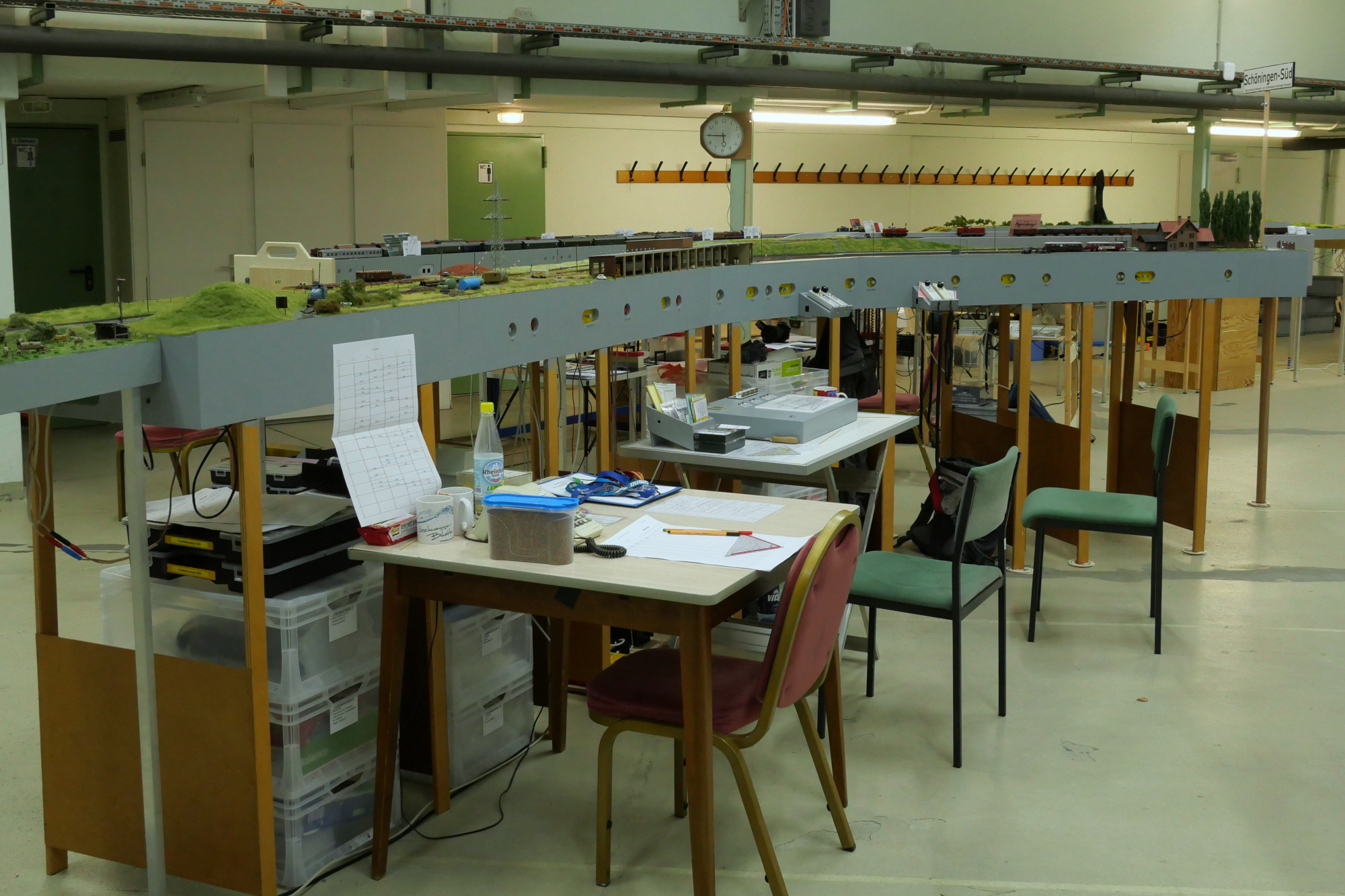 Das FREMOdul Schningen-Sd beim Treffen in Bassum, 2025